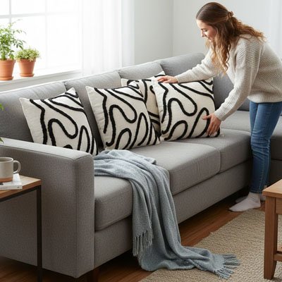 Housse de coussin 